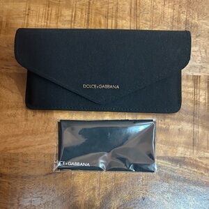 Dolce & Gabbana Black Eyewear Pouch